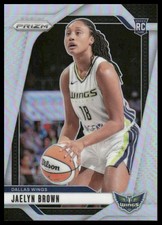 Jaelyn Brown Rookie RC 2024 Panini Prizm WNBA #31 Silver Prizms Dallas Wings