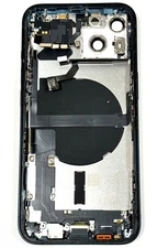 Apple iPhone 13 6.1" 2021 Midnight Black Rear Back Case Good Glass Grade B