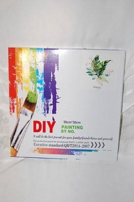 DIY Ginkko Paint by Numbers for Adults Kids Beginners Easy Acrylic on Canvas