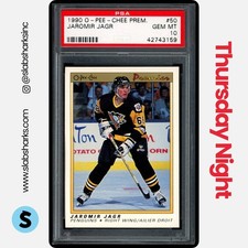 1990 O-PEE-CHEE PREMIER #50 JAROMIR JAGR RC ROOKIE PSA 10