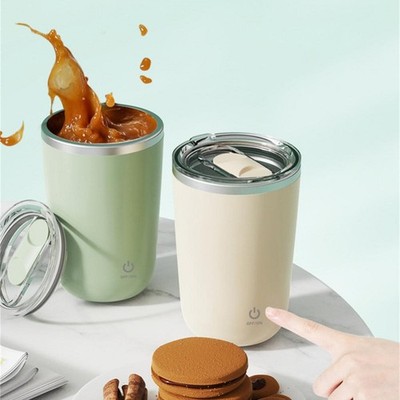 Taza Magnética Automática USB-C Mezclador de Café Proteína Termo Autoagitables