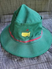 Masters Bucket Hat Green Derby Cap Golf Augus...