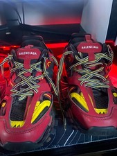 balenciaga tracks Red yellow and Black