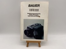 Bauer S209 XL Sound S 207 Manual German