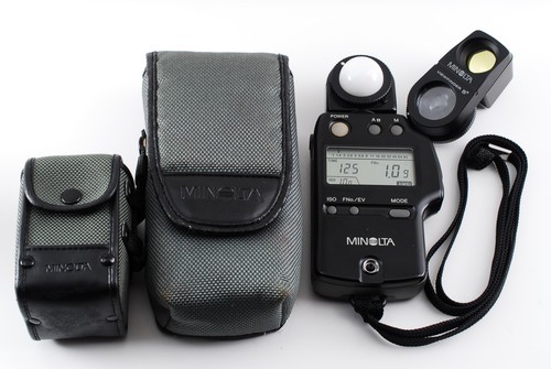 "Excellent+++" Minolta Auto Meter IV F Light Meter /w Viewfinder 5° #3622 - Picture 1 of 16