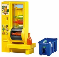 Playmobil Automat Set 7931 Getränkeautomat  Kiosk Flaschen Transportkorb neu OVP
