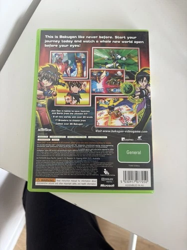 Bakugan Battle Brawlers Xbox 360 Aus PAL  Rare