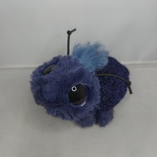 RARE Jellycat - Frizzles Beetle - Small Plush Soft Toy 6" Retired Blue Beetle
