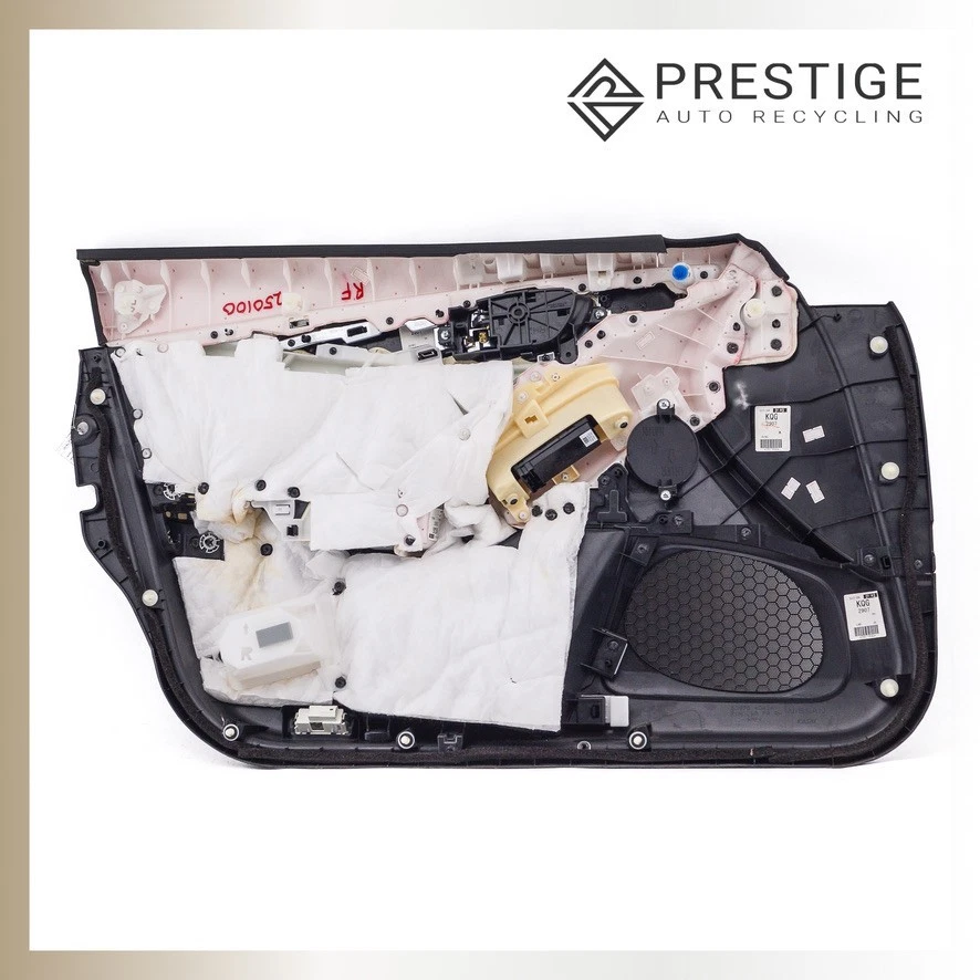 2016-2021 INFINITI Q50 Sedan Door Trim Panel Cover Front Right Black 80900-4HH0A - Image 4 of 4