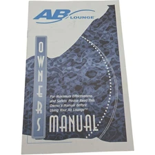 Ab Lounge Exercise Machine Owners Manual