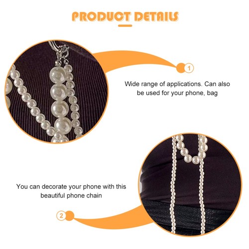 Mobile Phone Chain Keychain Women's Lanyard for Holder Cell Cellphone - 第 5/12 張圖片