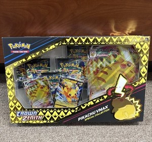 pokemon trading card game crown zenith pikachu vmax special collection Pokmon TCG: Crown Zenith Special Collection  Pikachu VMAX  Eclipse Cards