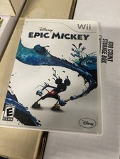 Disney Epic Mickey (Nintendo Wii)  Kids Game Tested Working