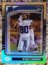 Sports Cards 2024 Donruss Optic Ryan Flournoy Rated Rookie Silver Prizm Card...