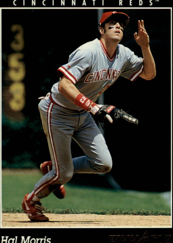 1993 Pinnacle #222 Hal Morris - BB