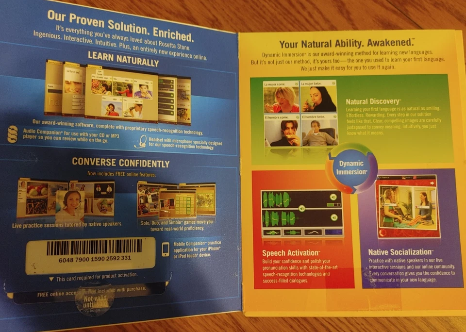 Rosetta Stone German Deutsch Version 4 Level 1-3 w/ Audio Companion - Full Set - Image 4 of 4