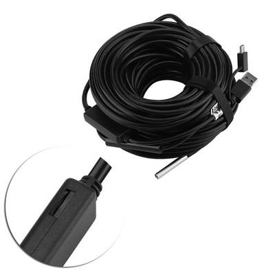 1pc 20-Meter 5.5mm USB Endoscope With 720P Water Proof Camera For Pipe Car I SET