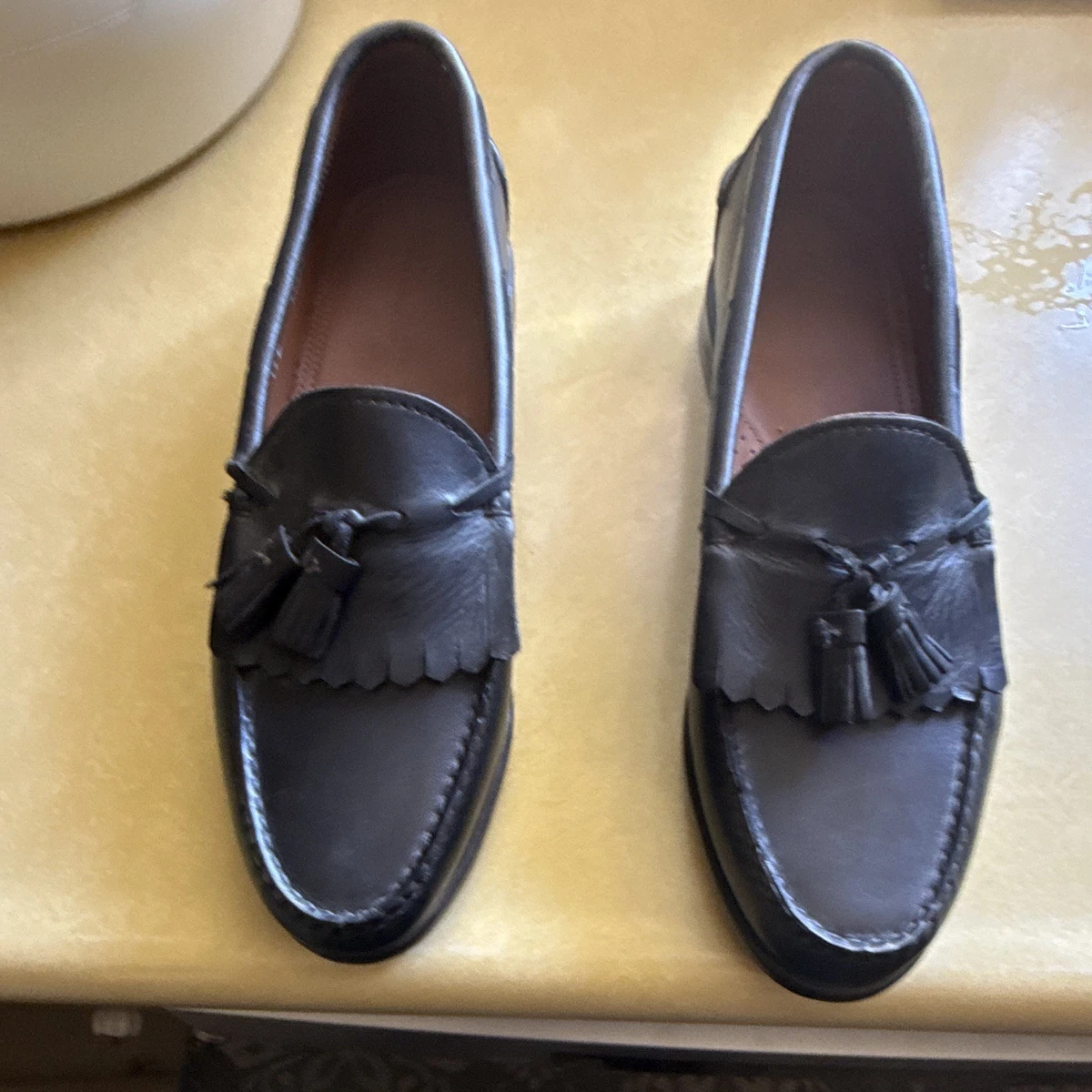 Ralph Lauren Perrin Loafer Mens 9D Olive Calf Suede Italy Stirrup New In Box Ralph Lauren Suede Men main image 2