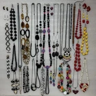 Lot of 34 VTG to Now Mixed Costume Jewelry - Bold Chunky Colorful