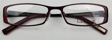 Nicole Miller Collection Fresco Crimson Red Metal Eyeglasses 51-16-130mm - NWOT
