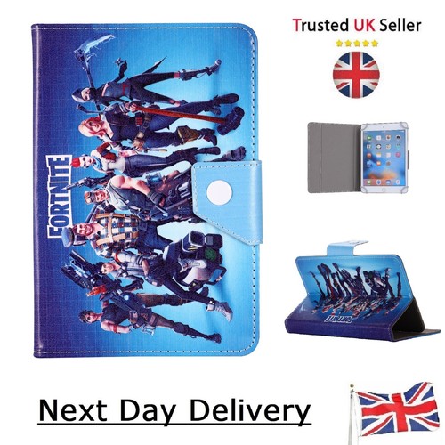 Fortnite Tablet case for 7" 8" 9.7" 10.1" 10.2" 10.4" 10.5" TAB Kids Hero cover - Picture 4 of 28