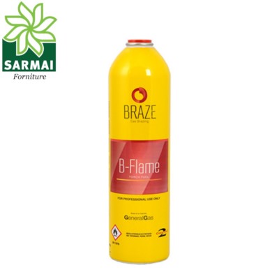 Bombola Gas Monouso B-FLAME Per Cannello Brasatura - Fino A 3000°C, Usa E Getta - Foto 4