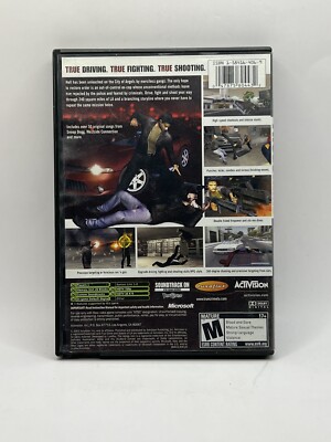 True Crime: Streets Of LA (Original Xbox) No Manual