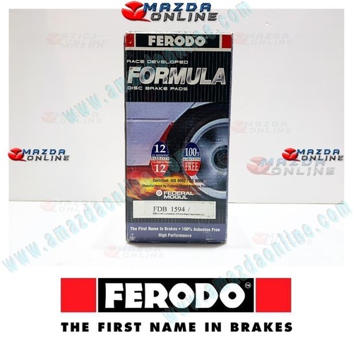 Pastillas de freno FERODO Formula Racing Performance TS2000 FDB1594 para Mazda3 BK BL - Imagen 3 de 5