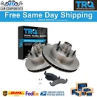 TRQ New Front Metallic Brake Pad Set & Rotor Kit For 1986-1993 Ford F150 E150