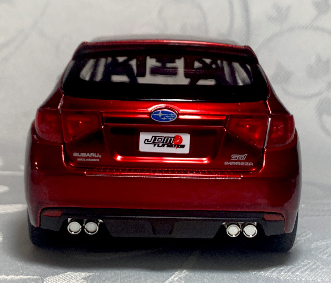 ミニカー JDM TUNERS 2012 SUBARU IMPREZA WRX STI JDM TUNERS: 2012 Subaru Impreza WRX STI 1/24 Scale (Candy