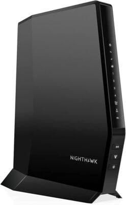 Netgear Nighthawk Ax2700 Wifi Cable Modem Router Cax30s Docsis 3.1- Black