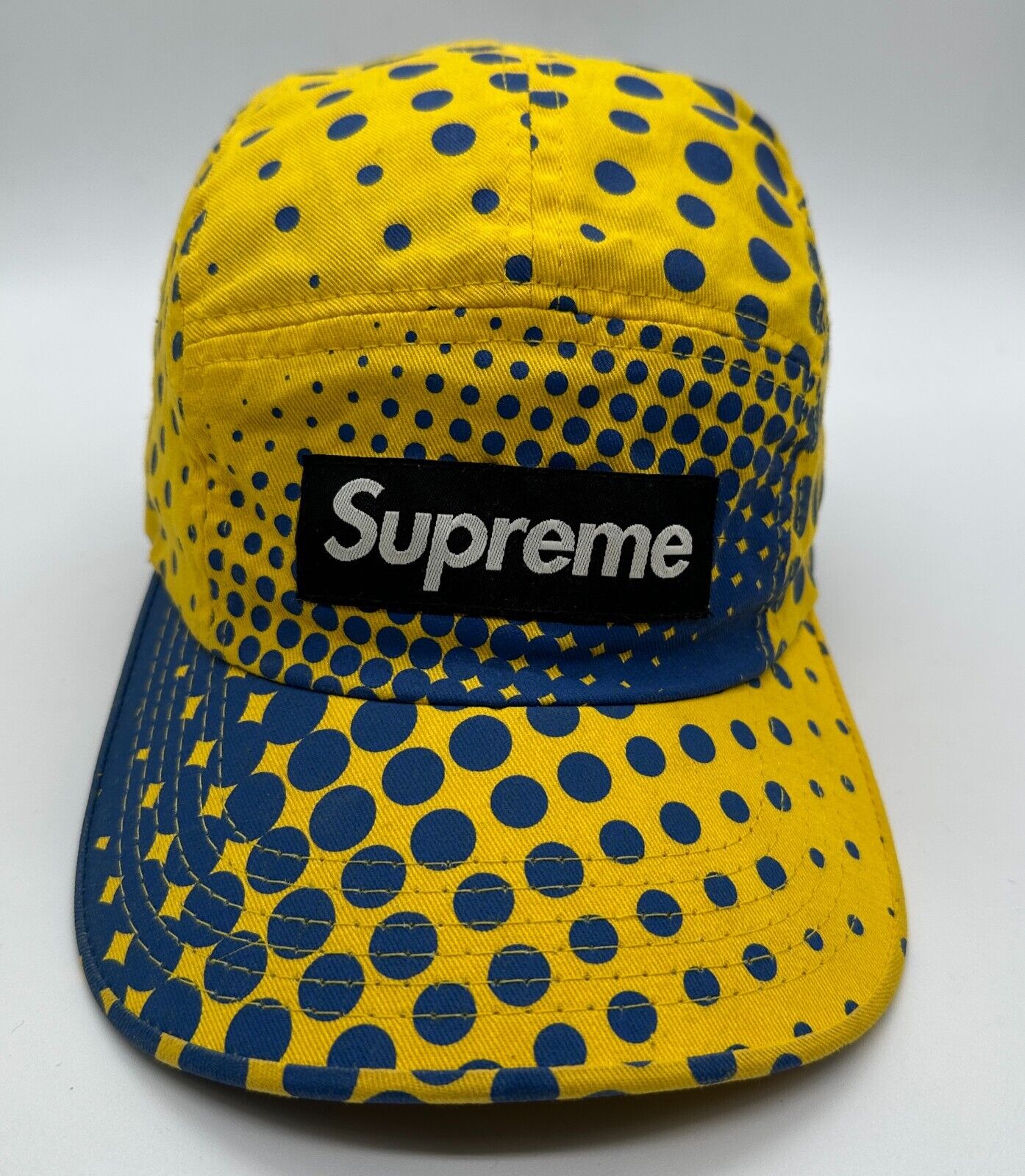 Supreme Gingham Camp Cap Tan ベージュ