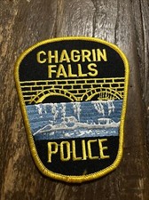 Chagrin Falls Ohio OH Police Shoulder Patch New Cleveland Lake Erie