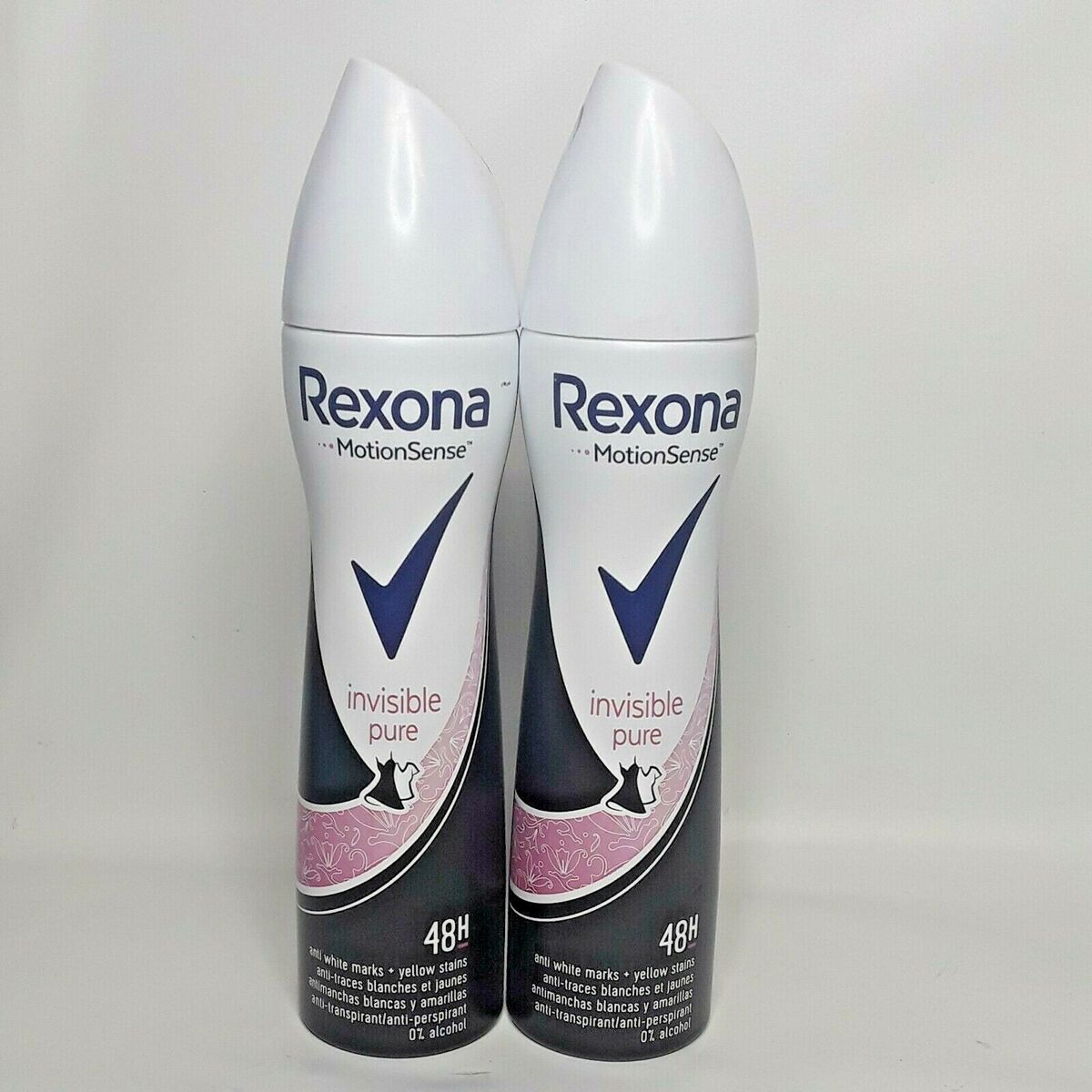 Rexona Invisible Black and White Deodorant Spray 200 ml