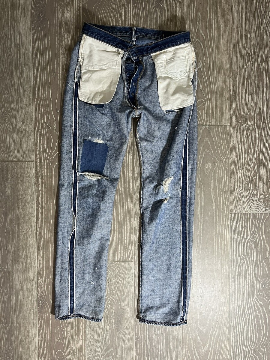 Vintage Levis 501 XX 1950's big E #6 Button Fly Redline Vintage Levis 501 XX 1950's big E #6 Button Fly Redline