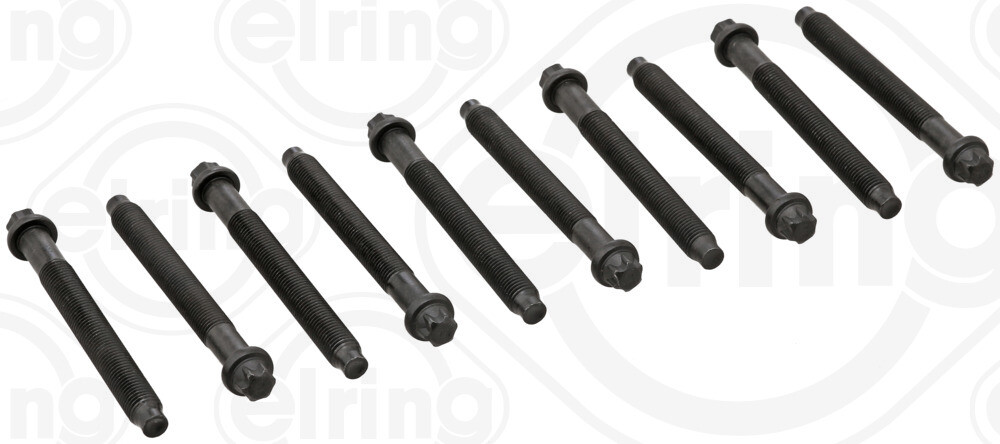 ELRING 759.180 Bolt Kit, cylinder head for ,ARO,DACIA,MOSKVICH,RENAULT,SAIPA,VOL