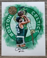 Chris Ford Signed Boston Celtics 8x10 Photo 1st 3 Point Shot In NBA History RAD