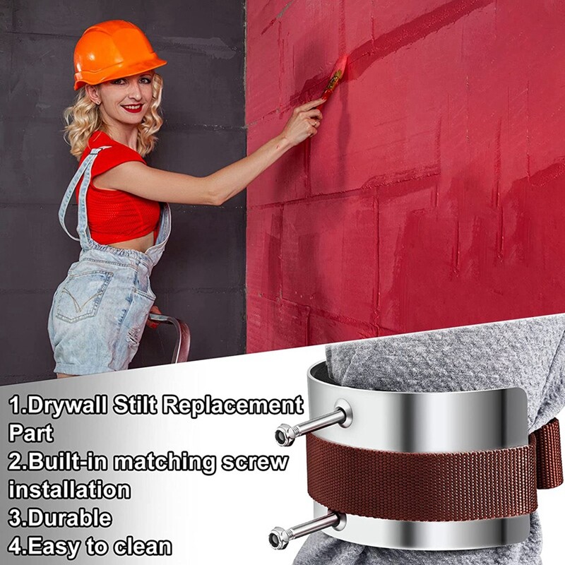 Drywall Stilt Replacement Part Stilts Comfort Straps Kit for Home7560