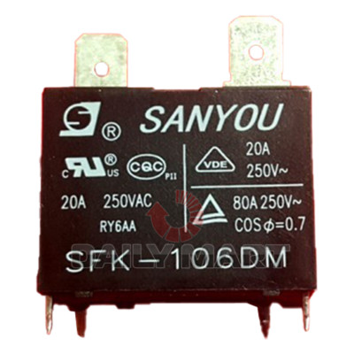 10PCS/New In Box SANYOU SFK-106DM Relay Module 20A250VAC
