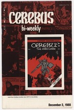 Cerebus Bi-Weekly #1 FVF 7.0 1988 Dave Sim Cover