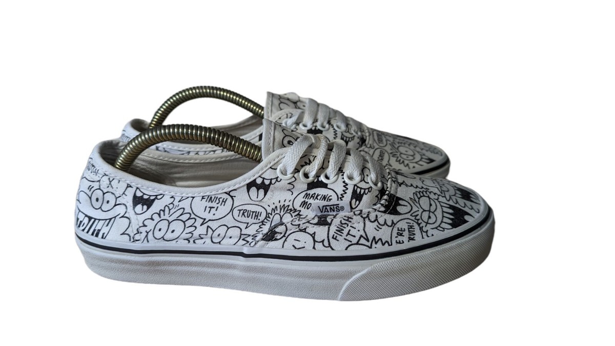 靴 VANS KEVIN LYONS authentic 26cm Vans Truth Authentic Shoes Kevin Lyons Cartoon Faces Men's