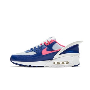 Men's 7.5US Nike Air Max 90 Flyease Blue Pink Sport Shoes CU0814-101 Women's  9US | eBay