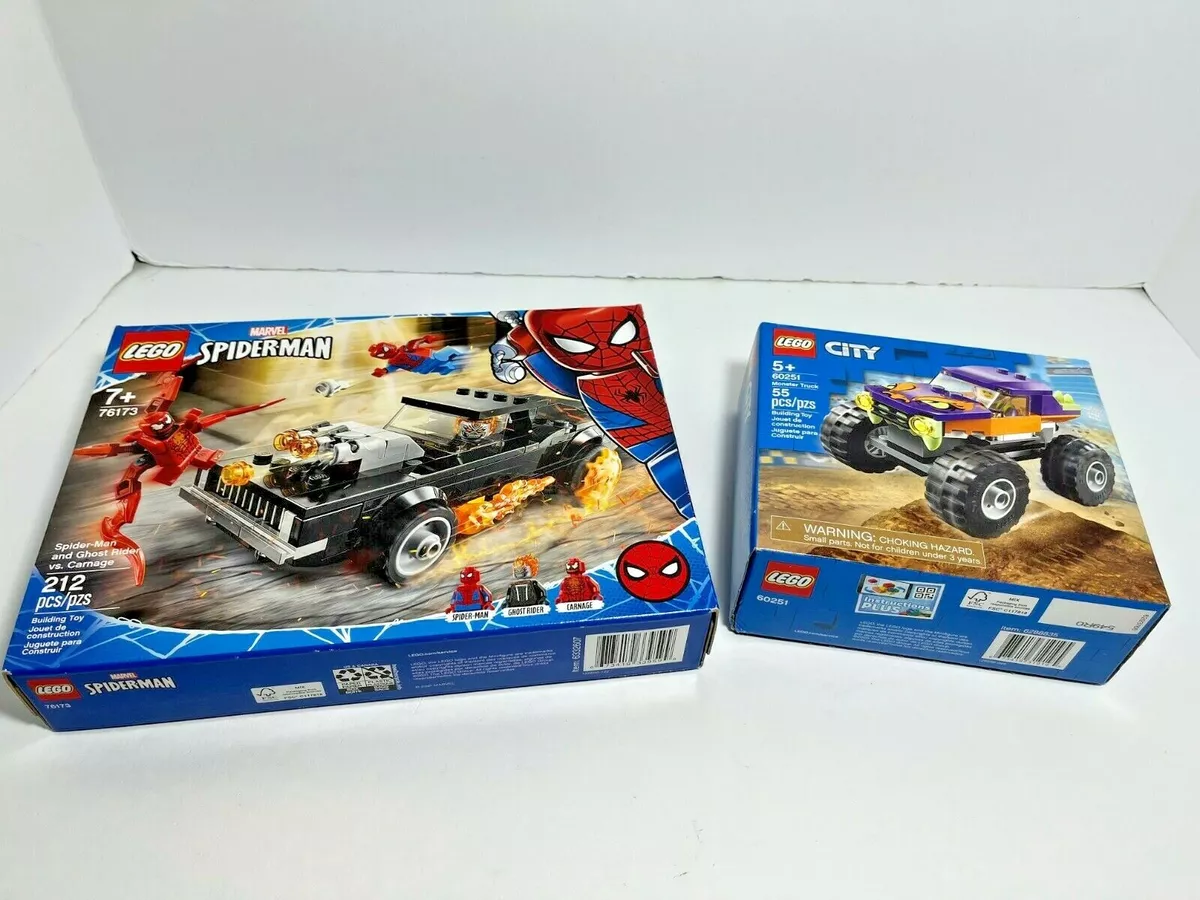 Spiderman monster online truck lego