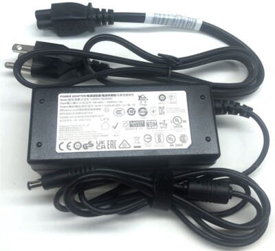OEM MSI Gigabyte Monitor AC Adapter Power Supply YJS065I-1903420D 19V 3.42A 65W