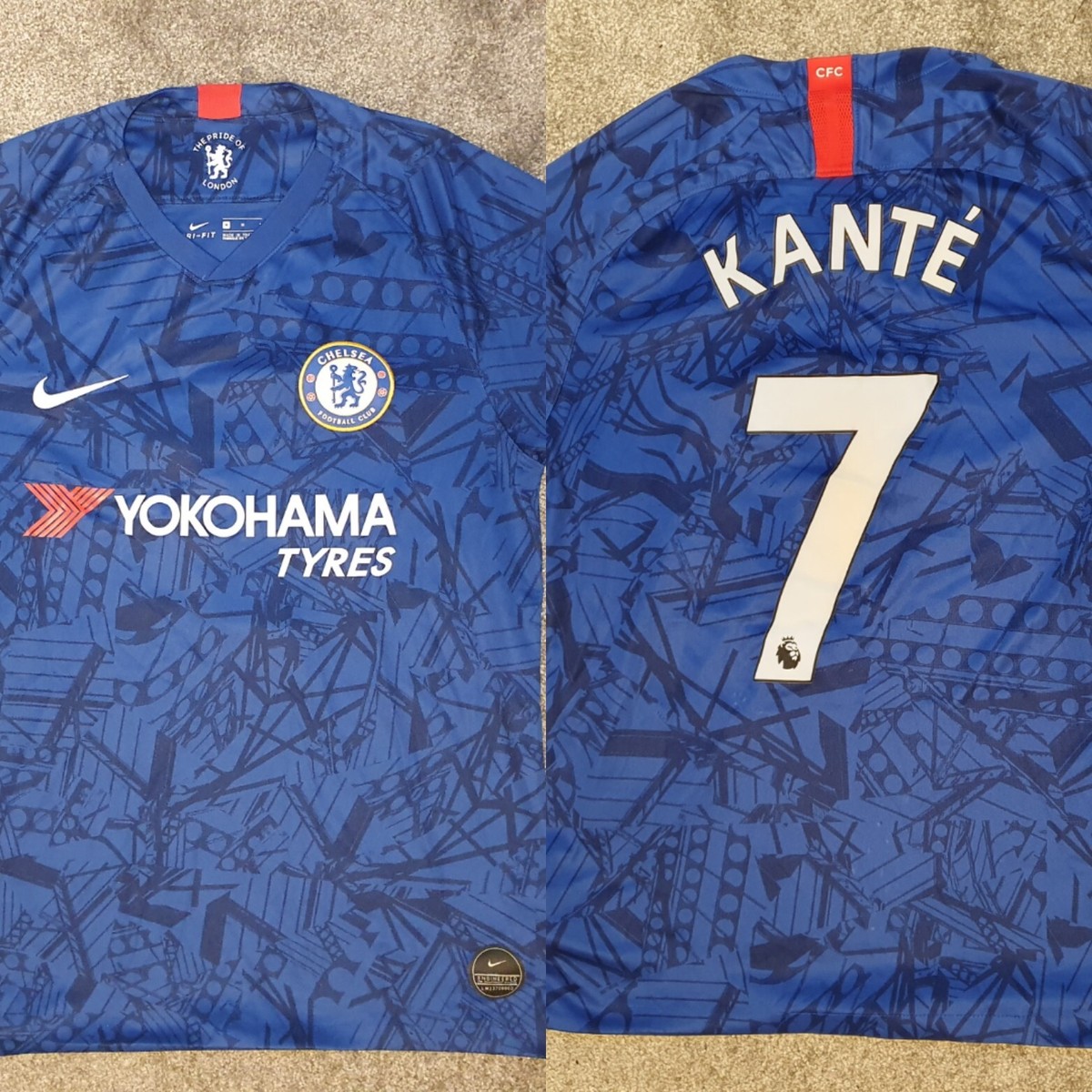【150cm】Chelsea FC Kanté 7番 シャツ (Nike) 150cm】Chelsea FC Kanté 7番 シャツ (Nike) 150cm】Chelsea FC Kanté