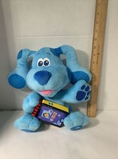 Blue's Clues  You Bedtime Soft Plush/Stuffed Character BLUE  Notebook Works