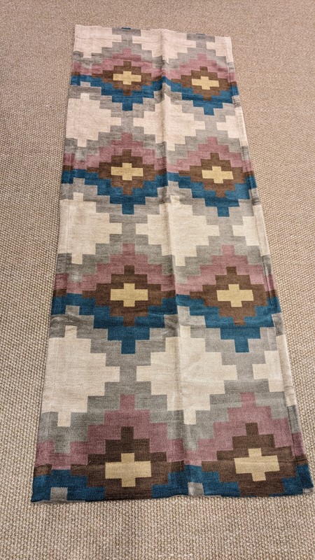 NEW MARVIC TEXTILES Kilim Upholstery Fabric KASAN- 70.5"L x 26.5"W