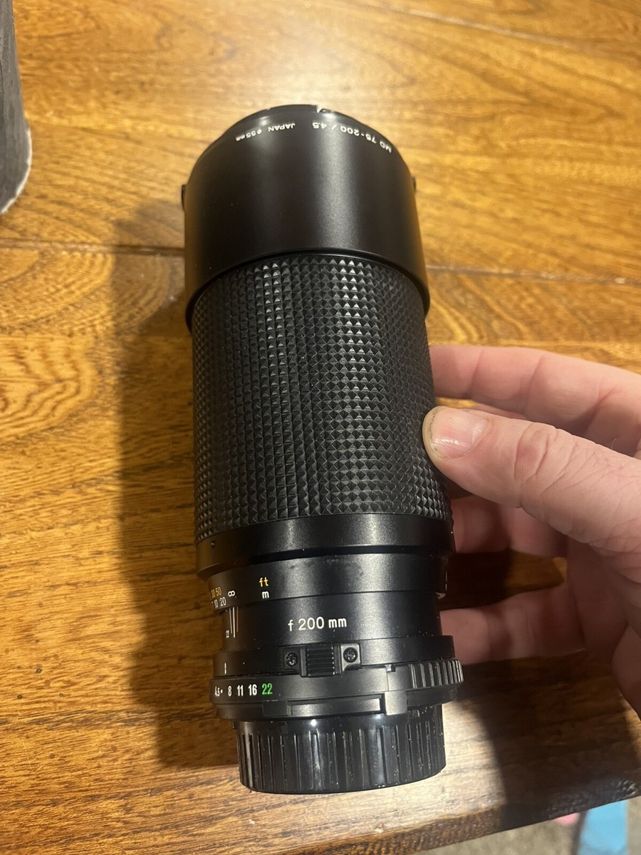 Minolta MD 75-200mm f/4.5 Zoom Telephoto Lens - 401 | eBay