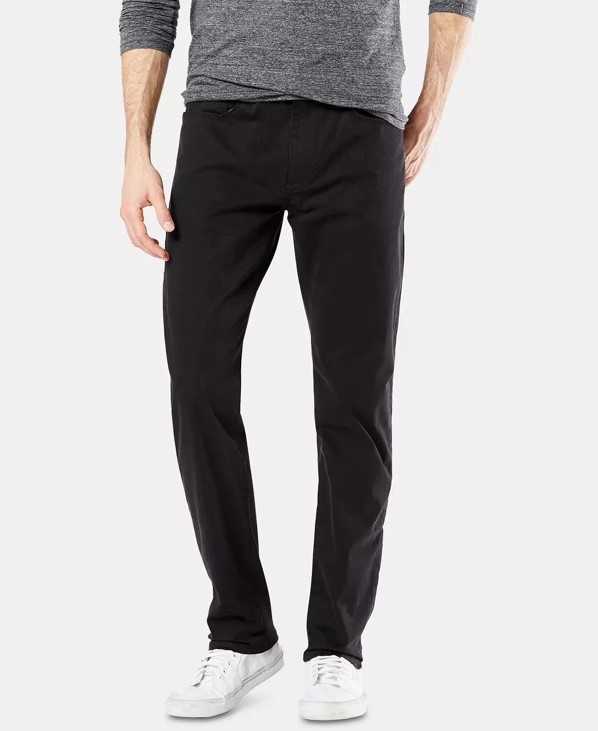 Pantalon homme DOCKERS coupe Jean Supreme Flex coupe mince couleur noir W36xL34