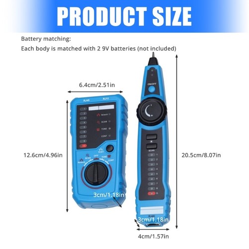 Easy Carry Internet Analyzers Device Line Polarity & Breakpoints Detect for - Afbeelding 8 van 8
